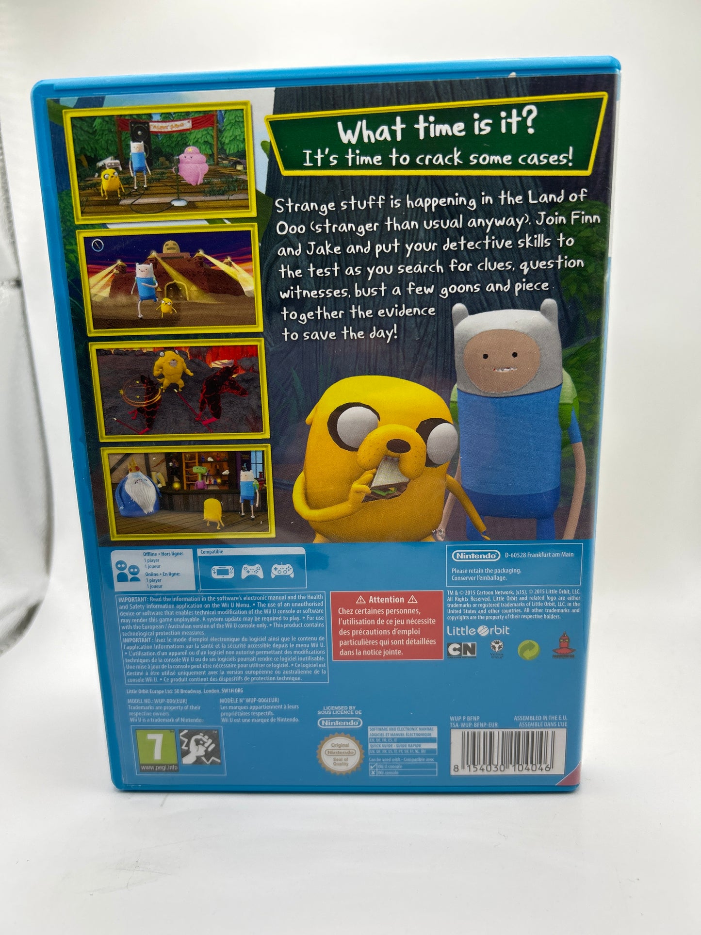Adventure Time : Les enquêtes de Finn et Jake - Wii u