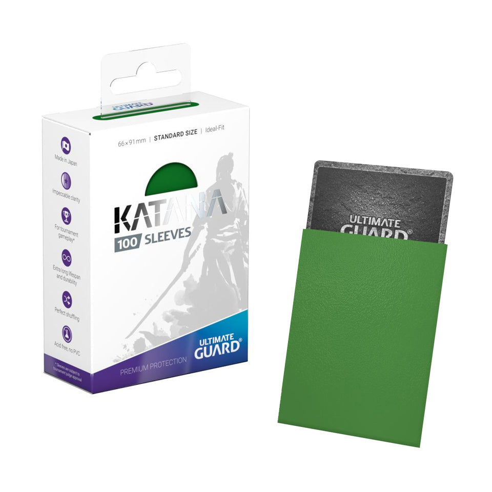 Katana Sleeves 100 Stuks - Green