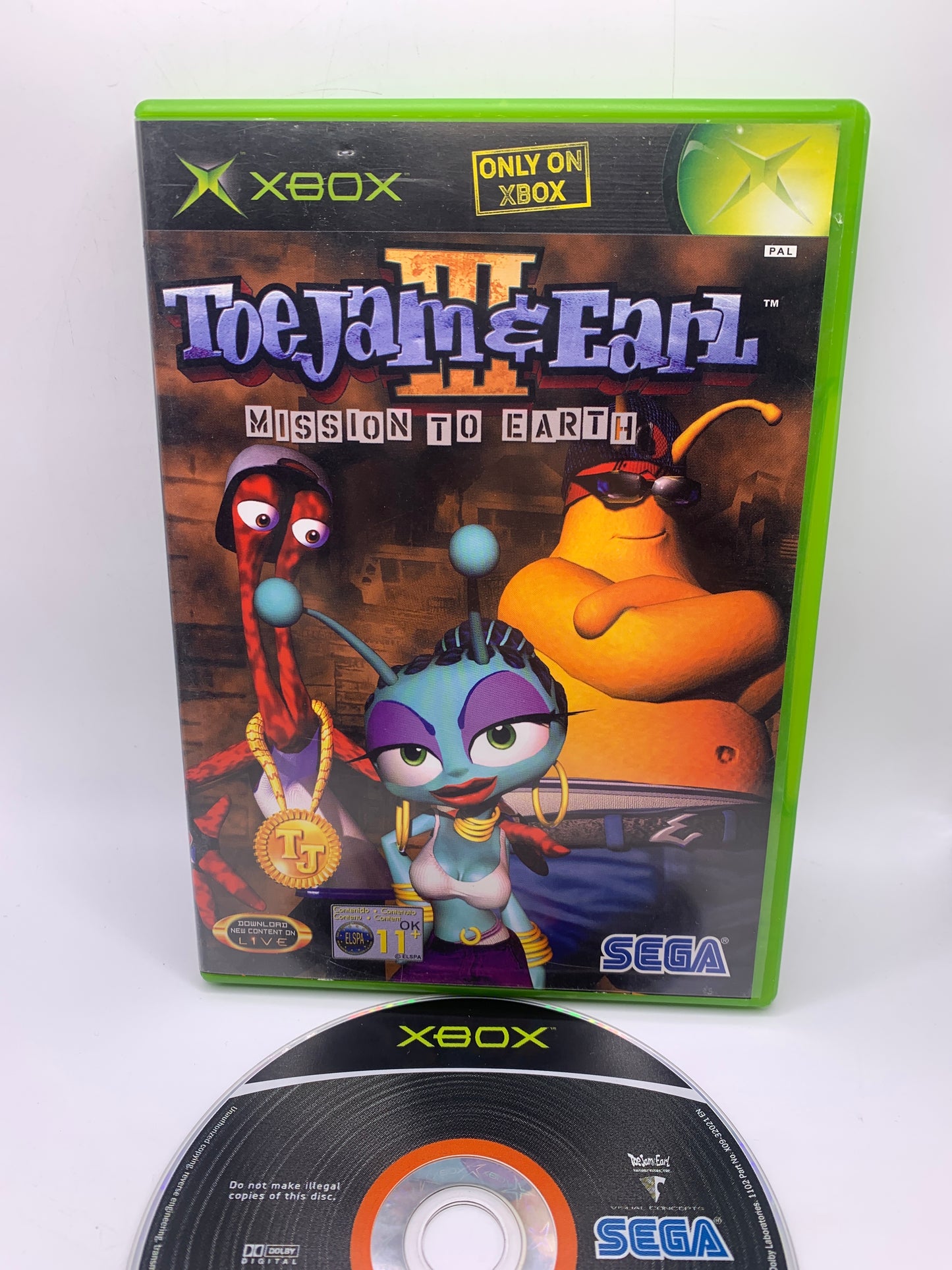ToeJam & Earl III: Mission to Earth (Geen handleiding) - Xbox Original