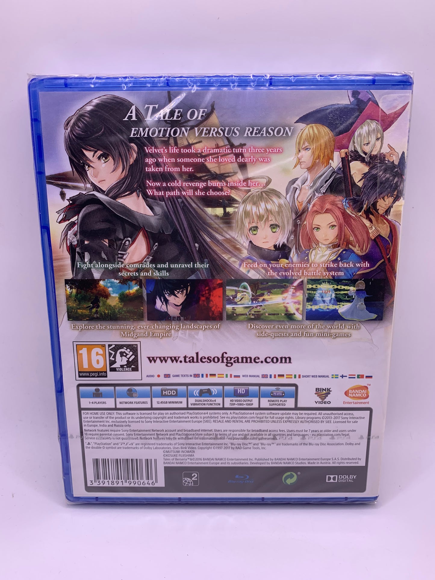 Tales of Berseria (SEALED) – PlayStation 4