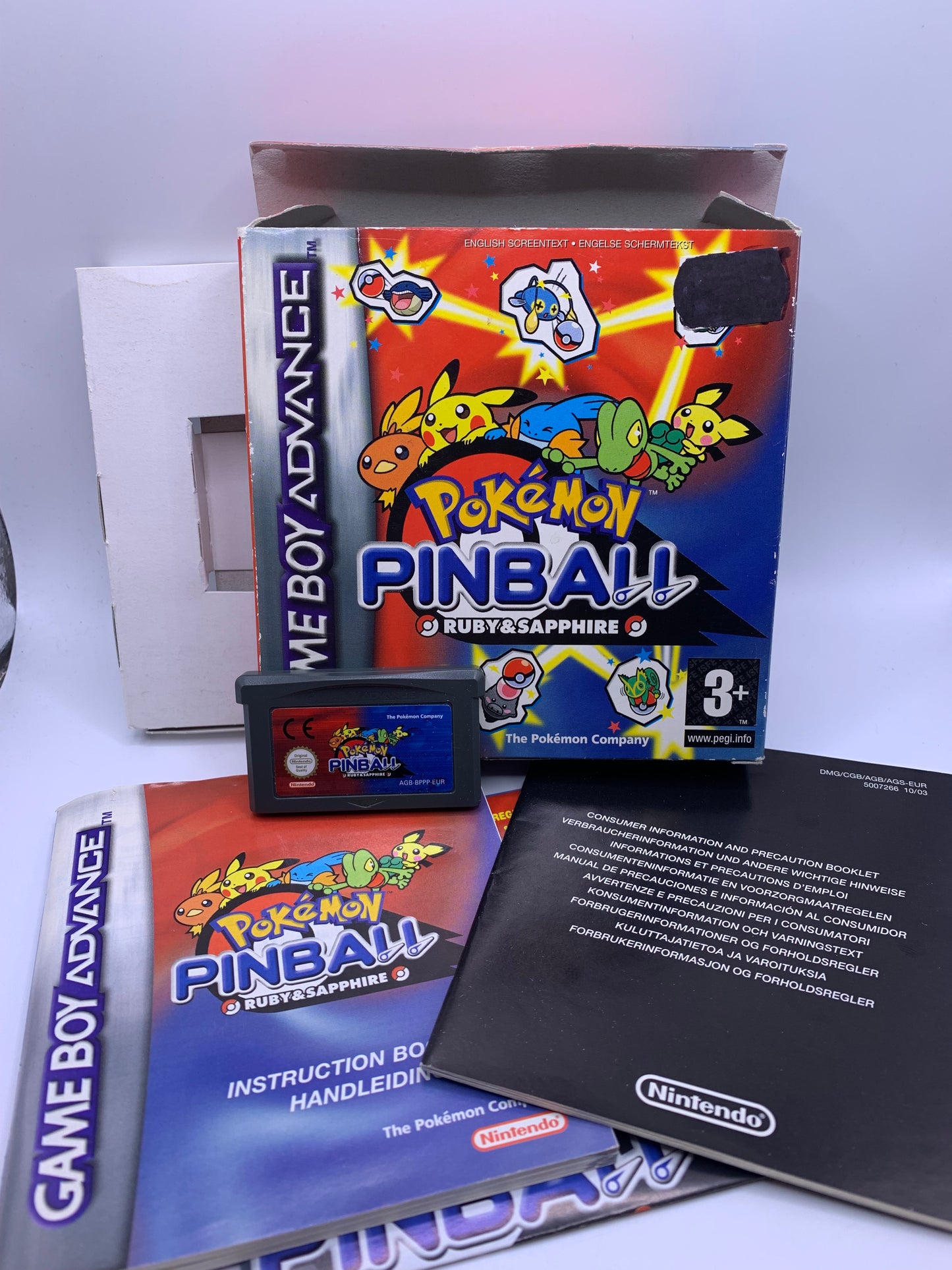 Pokémon Pinball (CIB) – Game Boy Color