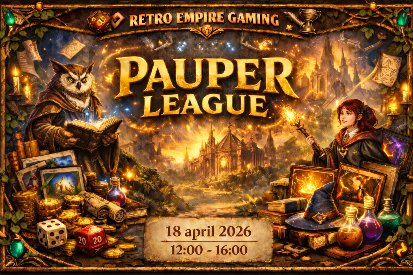 Retro Empire Gaming – Pauper League 18 April