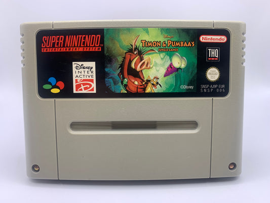 Timon & Pumbaa's Jungle Games - SNES