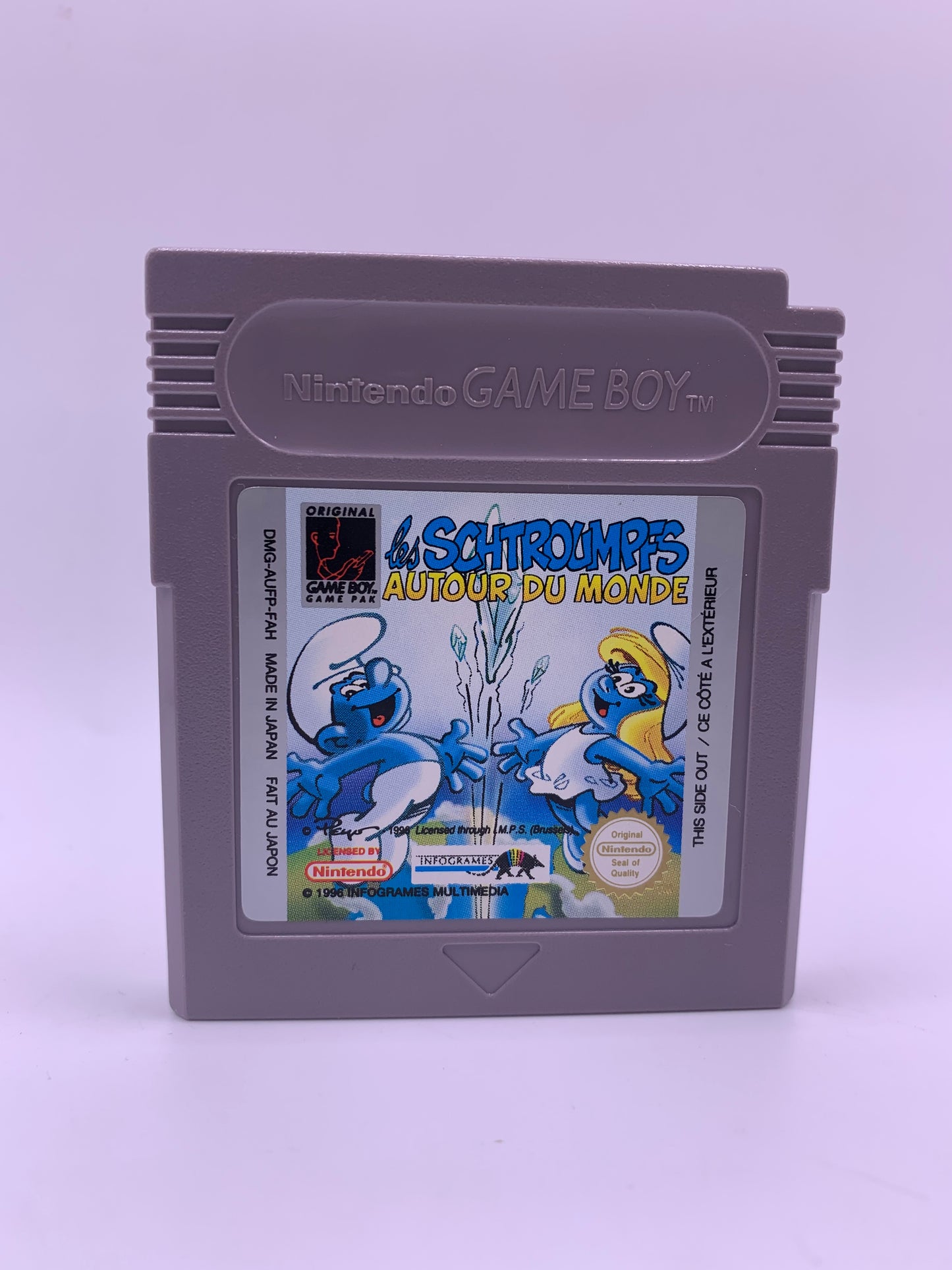 Les Schtroumpfs: Autour du Monde - Gameboy Classic