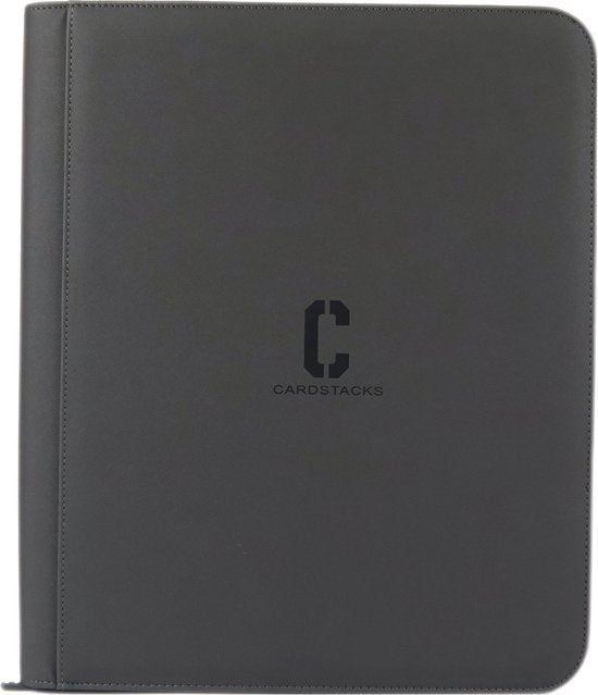 9-Pocket Sideload Binder – 360 Card Capacity (Gray)