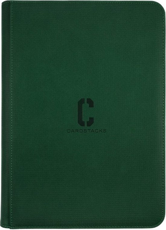 9-Pocket Sideload Binder – 360 Card Capacity (Green)
