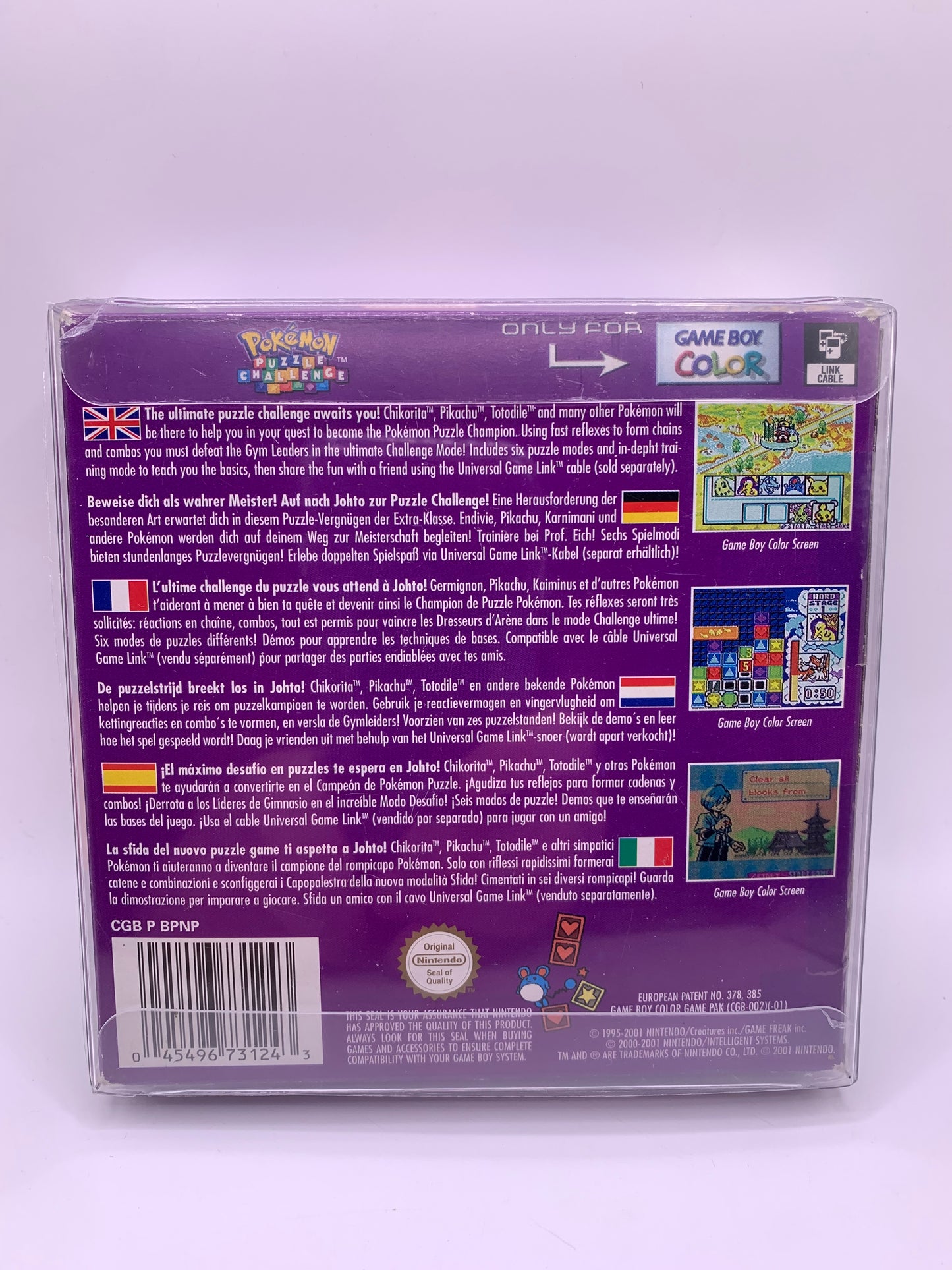 Pokémon Puzzle Challenge (CIB) – Game Boy Color