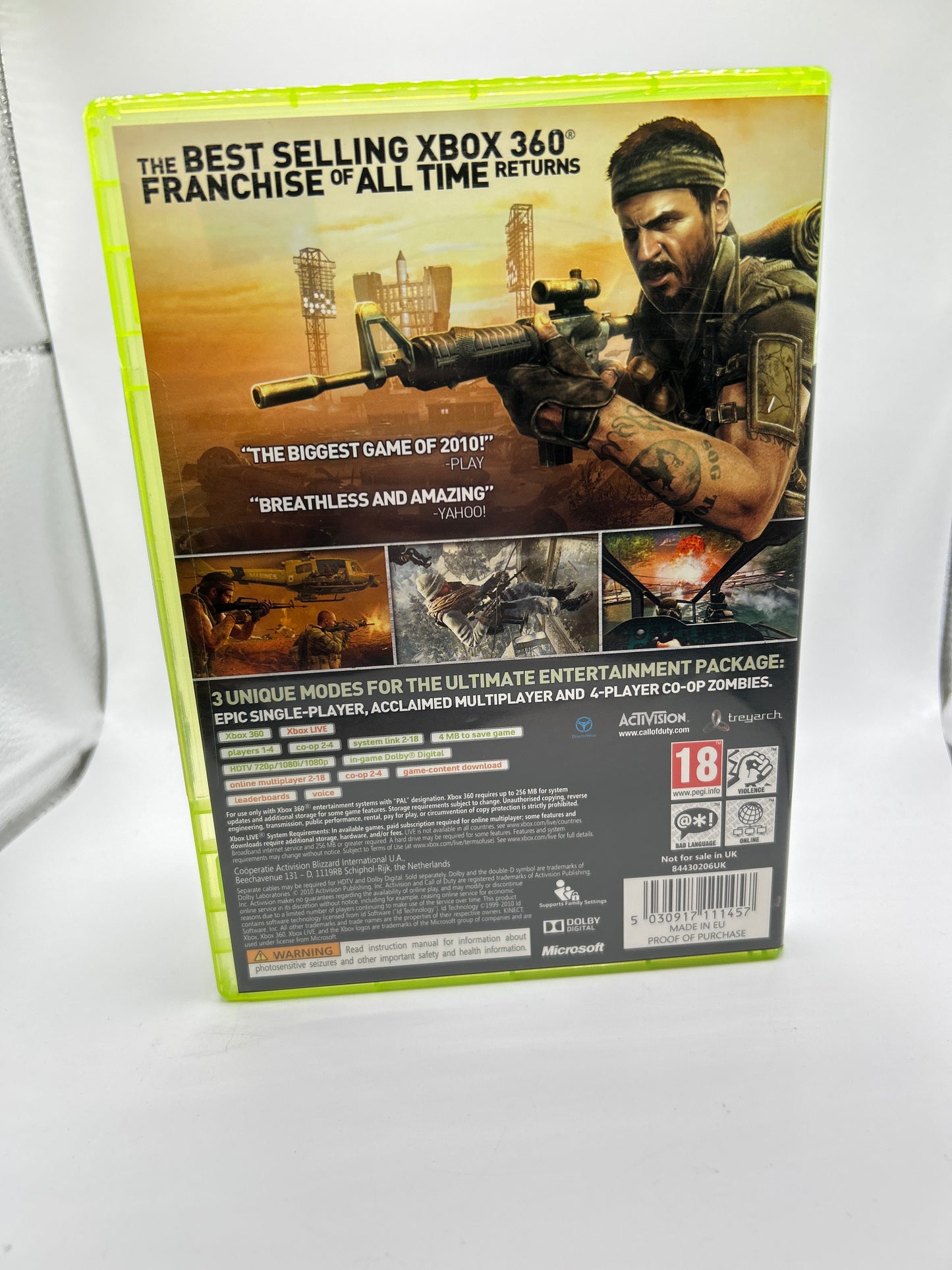 Call of Duty : Black Ops - Xbox 360