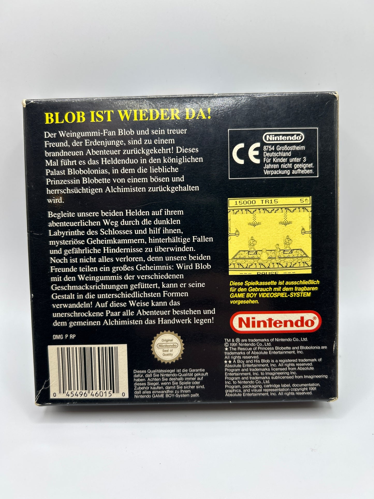 The Rescue of Princess Blobette - Gameboy CIB