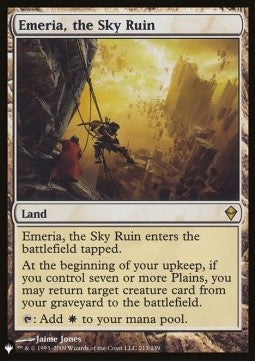 Emeria, the Sky Ruin - Secret Lair Commander Deck: Angels: They're Just Like Us but Cooler (Rare)