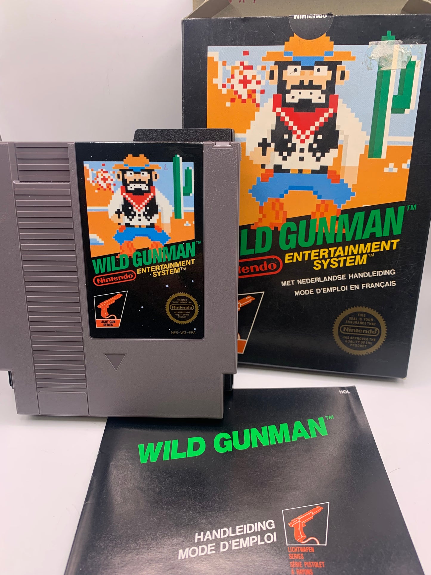 Wild Gunman (CIB) - NES