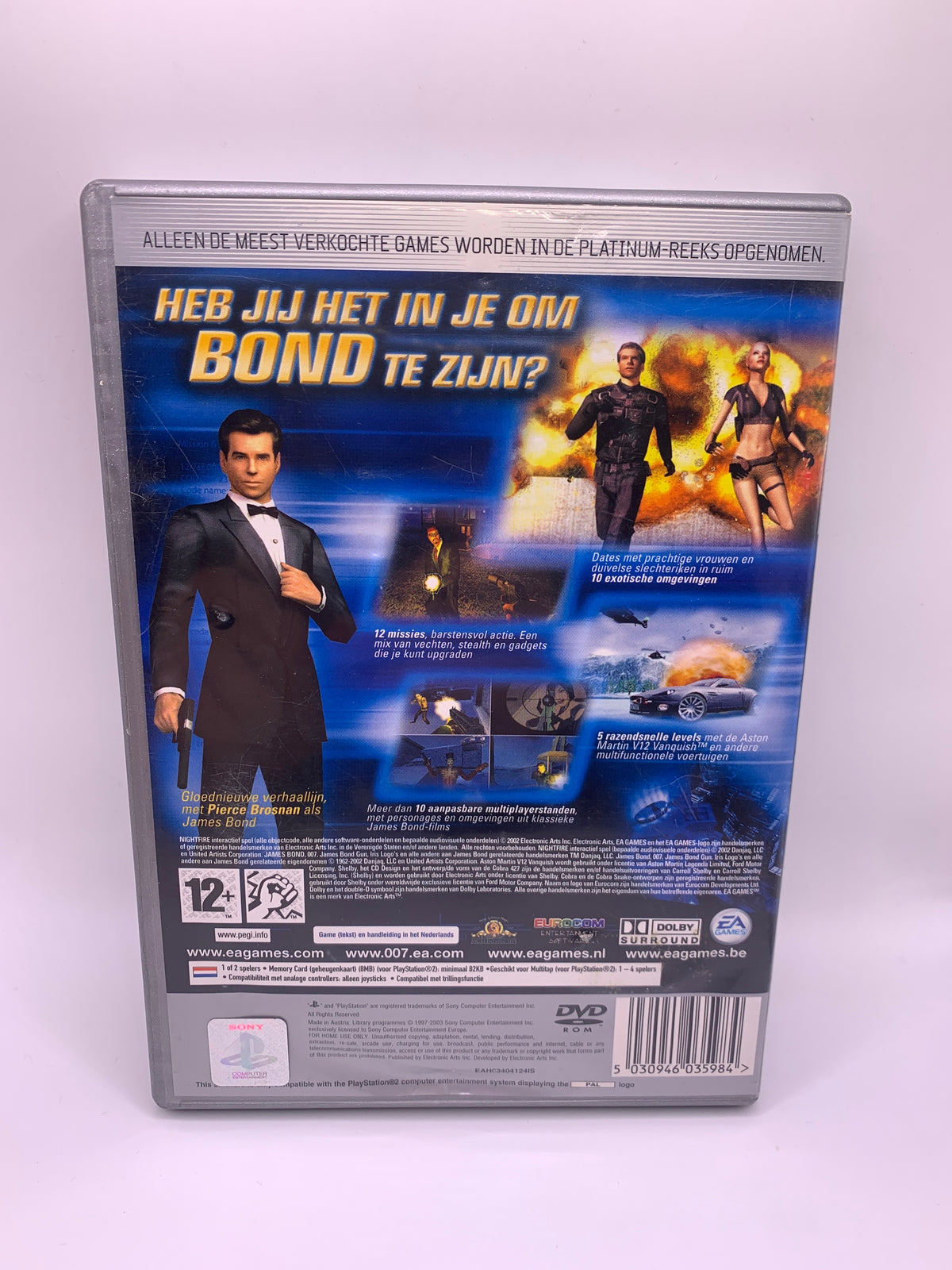 James Bond 007: Nightfire (Platinum) - PlayStation 2