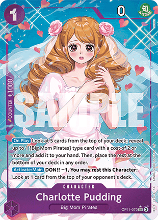 Charlotte Pudding (OP11-070) (V.2)