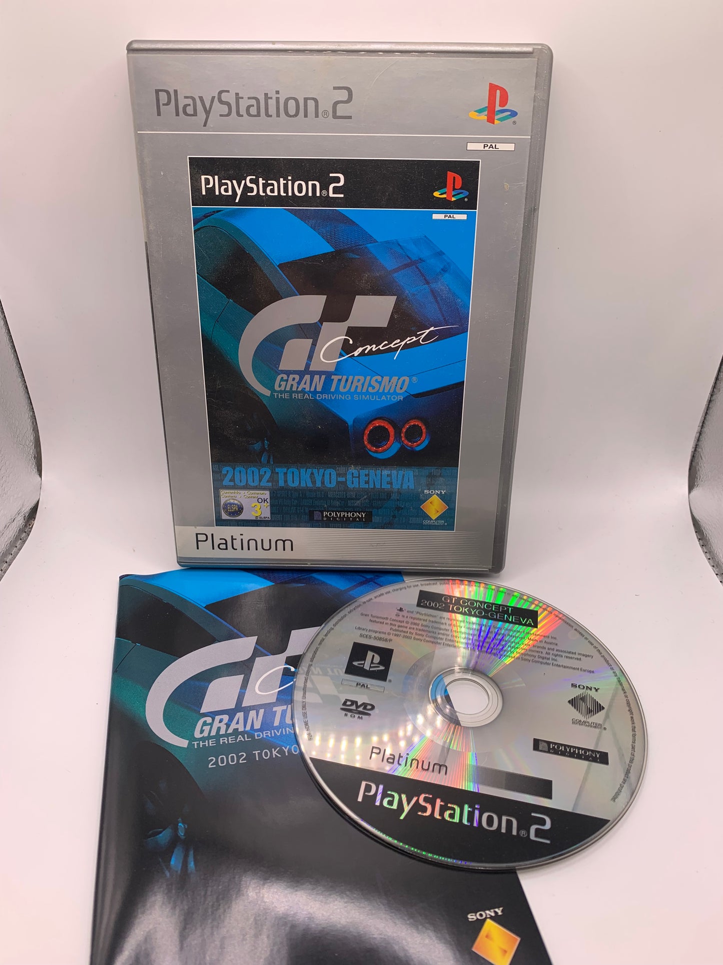 Gran Turismo Concept 2002 Tokyo-Geneva Platinum – PlayStation 2