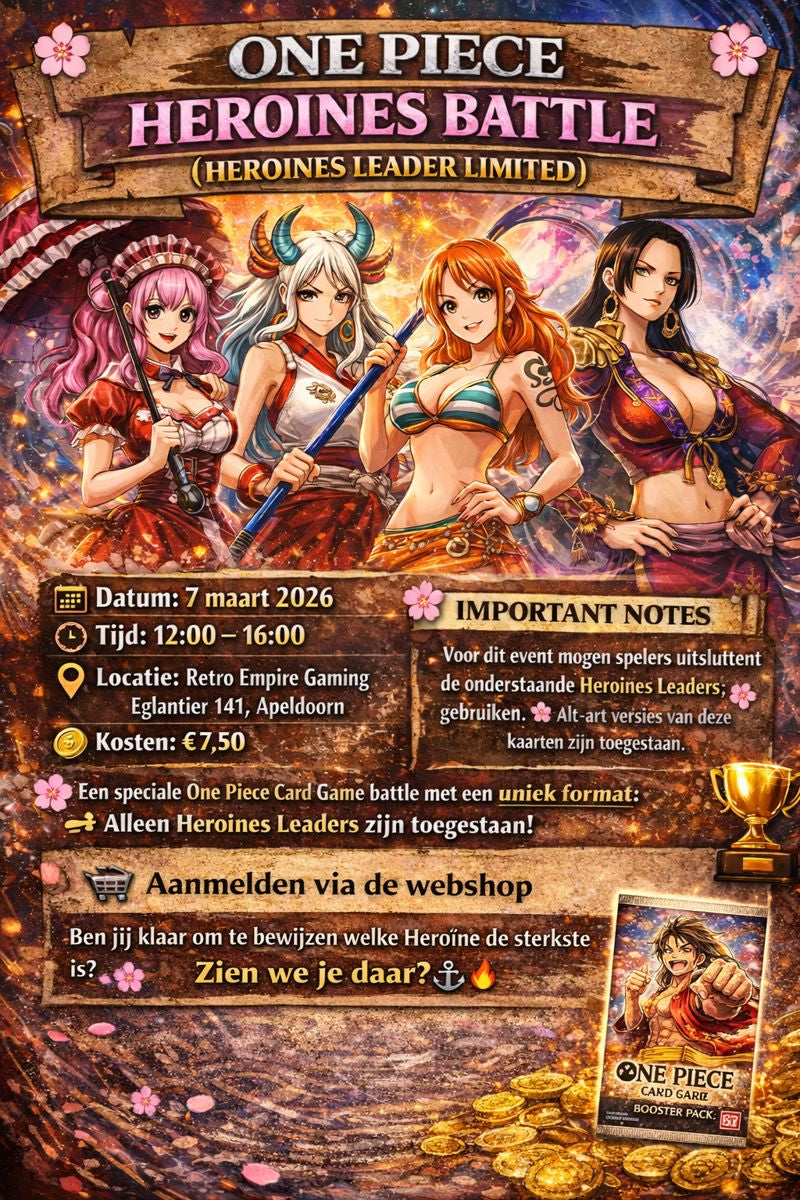One Piece – Heroines Battle (Heroines Leader Limited)