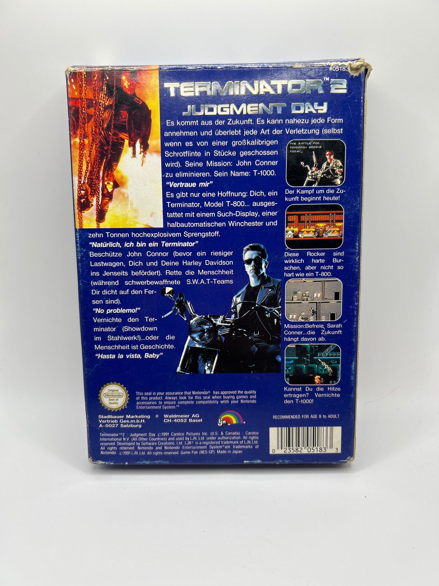 Terminator 2 Judgment Day (CIB) (Sticker voorzijde) - NES