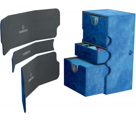 Gamegenic Deckbox Stronghold 200+ Convertible Blue - Deckbox