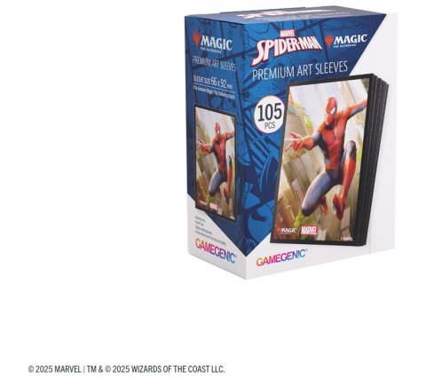 Gamegenic Magic: the Gathering - Prime Art Sleeves: Marvel's Spider-Man - Spider-Man (100 stuks)