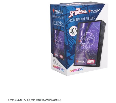 Gamegenic Magic: the Gathering - Prime Art Sleeves: Marvel's Spider-Man - Swamp (100 stuks)
