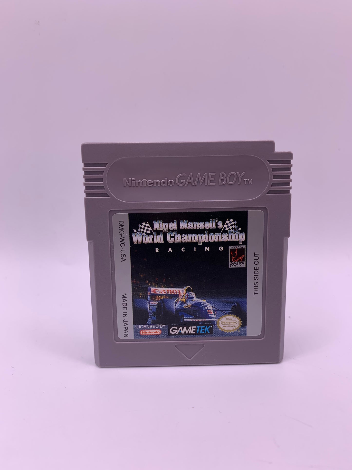 Nigel Mansell's World Championship Racing – Gameboy Classic