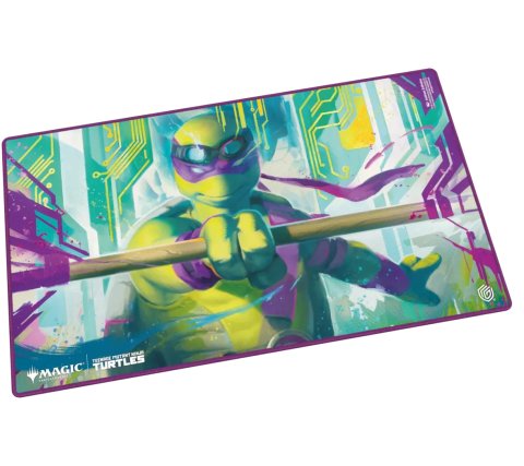Magic: The Gathering x TMNT Playmat – Donatello’s Technique, Stitched Edge (Ultimate Guard)