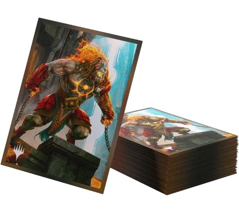 Ajani, Path of Vengeance - Reality Fracture Gamegenic Art sleeves