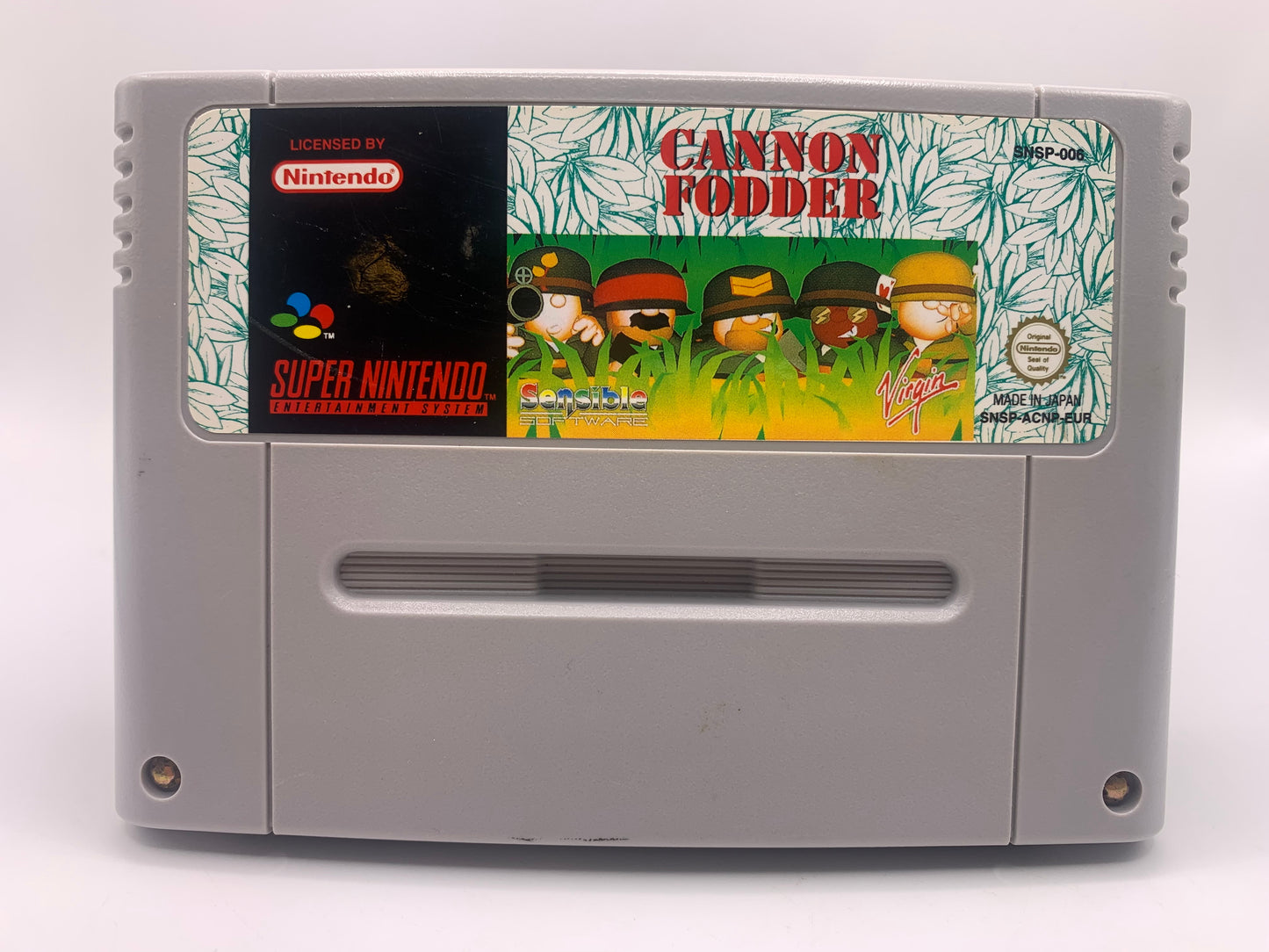 Cannon Fodder – SNES