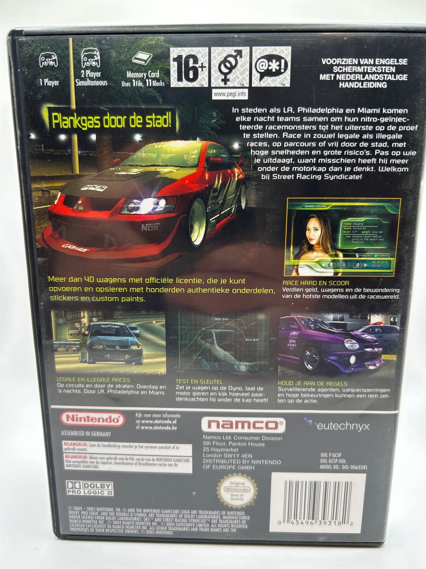 Syndicat des courses de rue - Gamecube