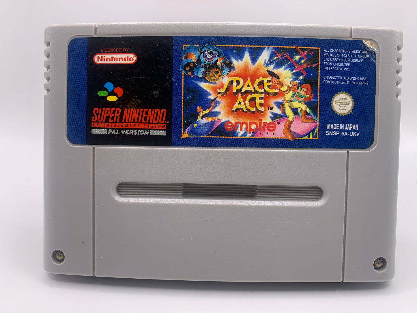 Space Ace (Damaged label) – SNES