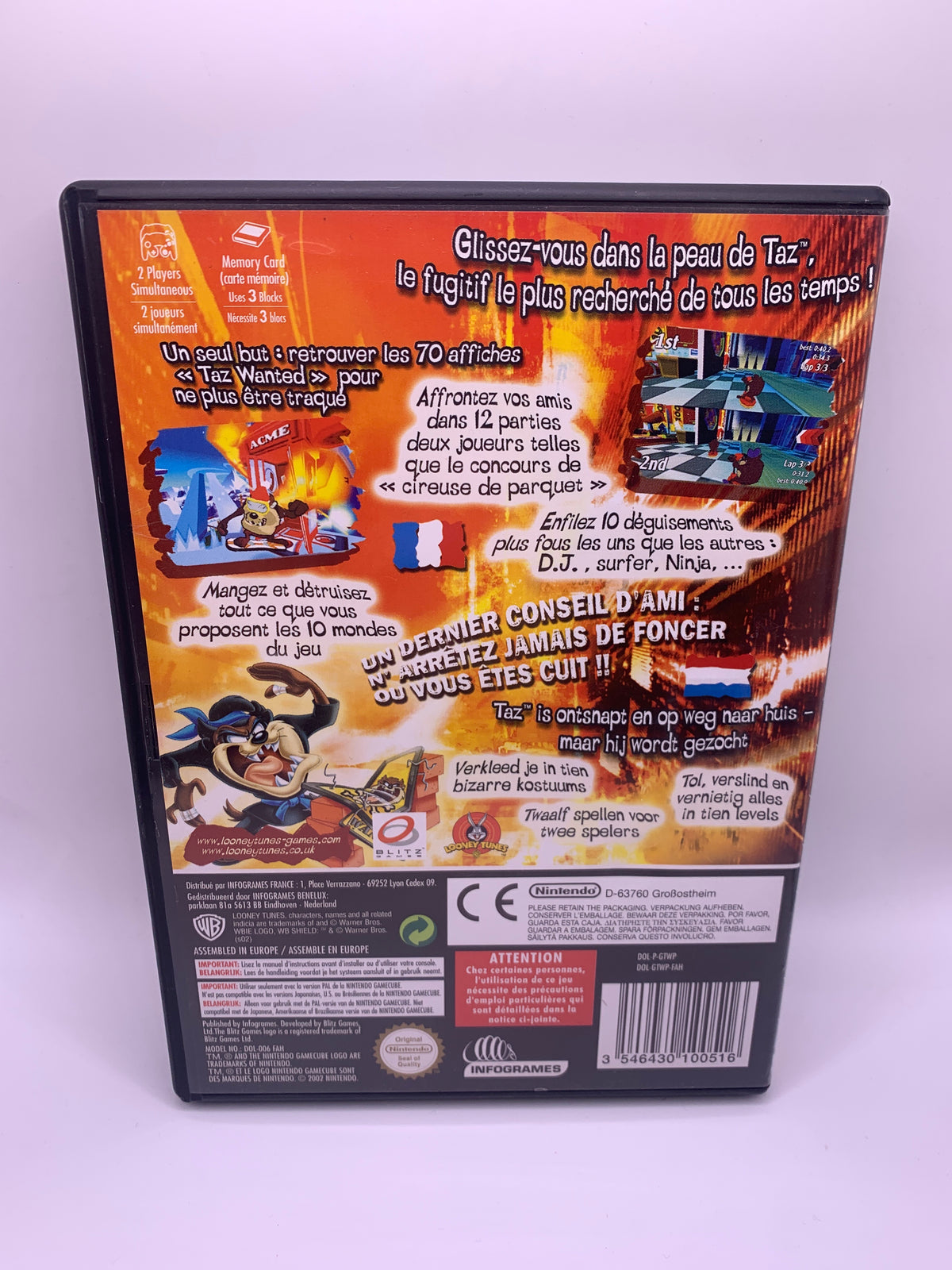 Taz: Wanted - Nintendo GameCube