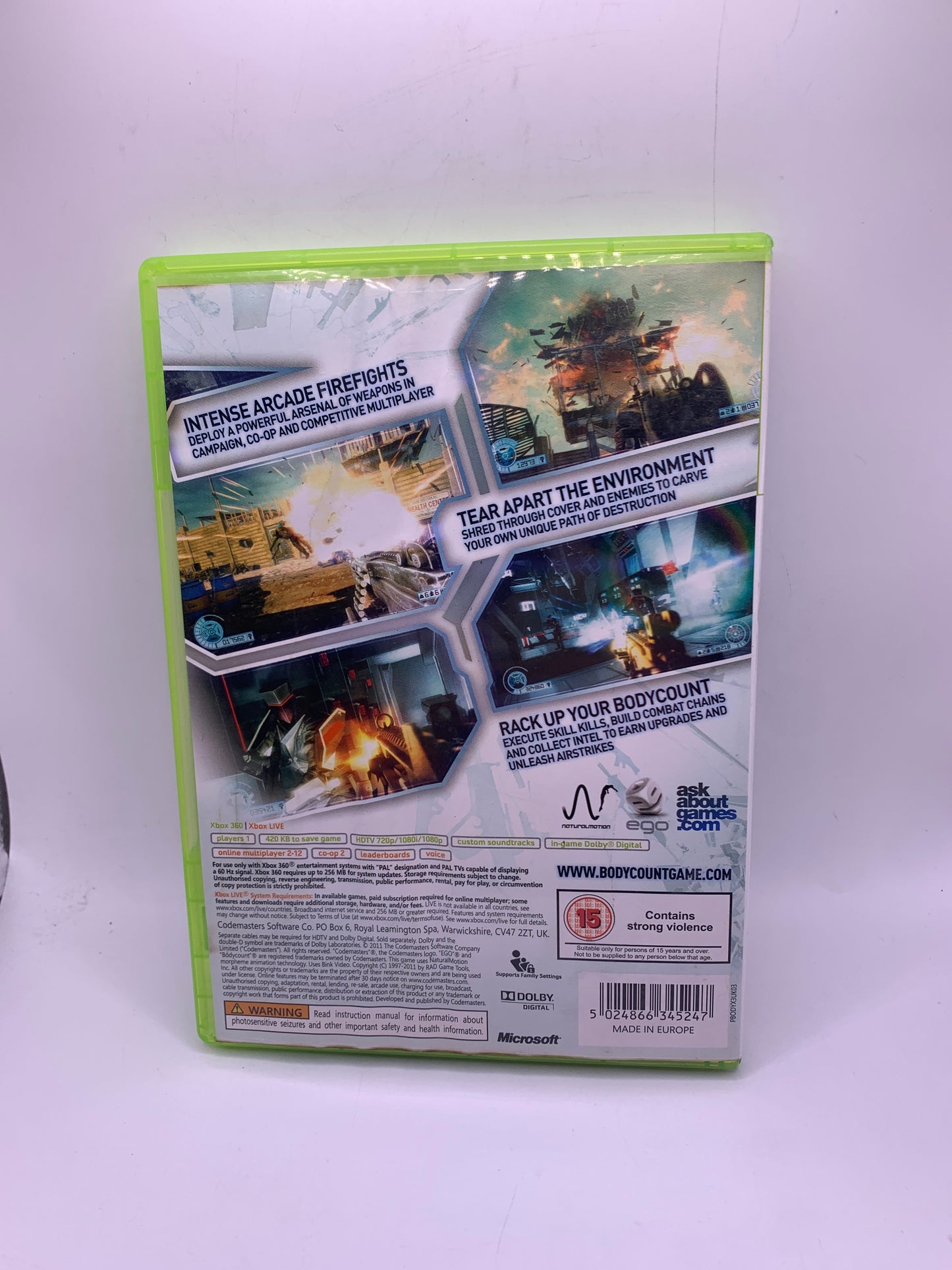 Bodycount (Waterschade) – Xbox 360