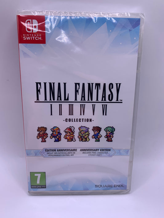 Final Fantasy I-VI Pixel Remaster Collection Anniversary Edition (NEW) – Nintendo Switch