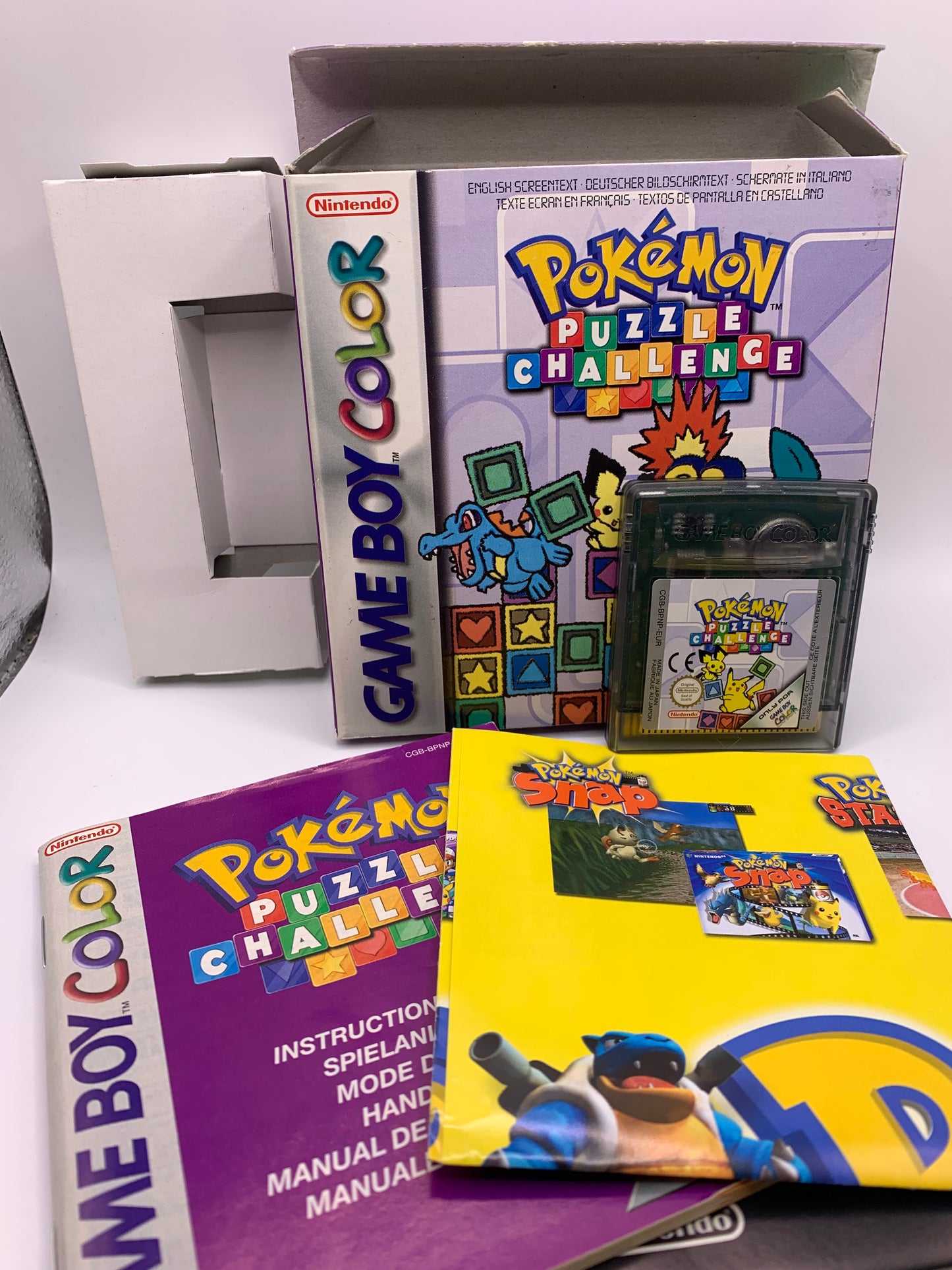 Pokémon Puzzle Challenge (CIB) – Game Boy Color