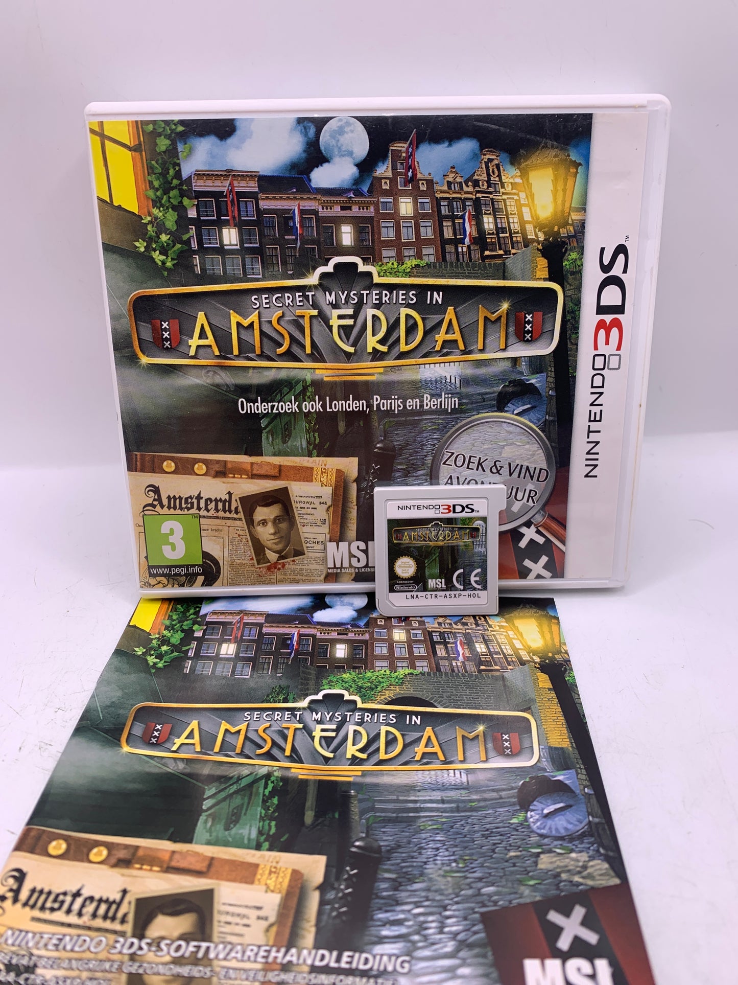 Secret Mysteries in Amsterdam - Nintendo 3DS