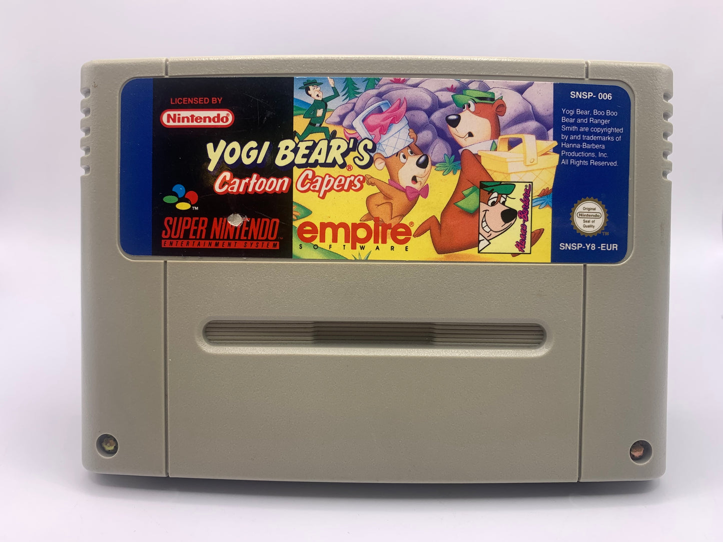 Yogi Bear's Cartoon Capers – SNES