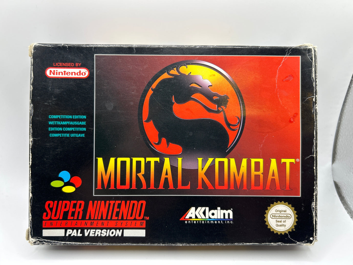 Mortal Kombat CIB SNES