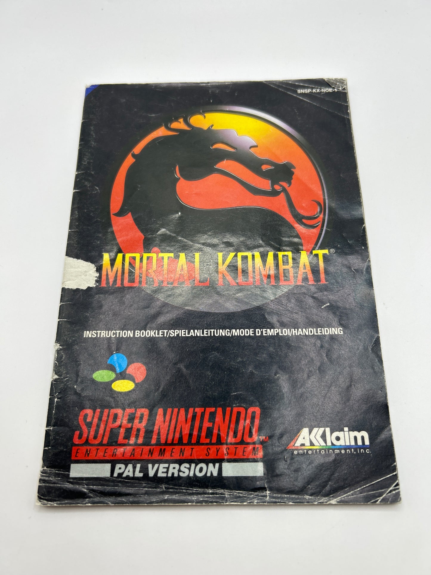 Mortal Kombat CIB SNES