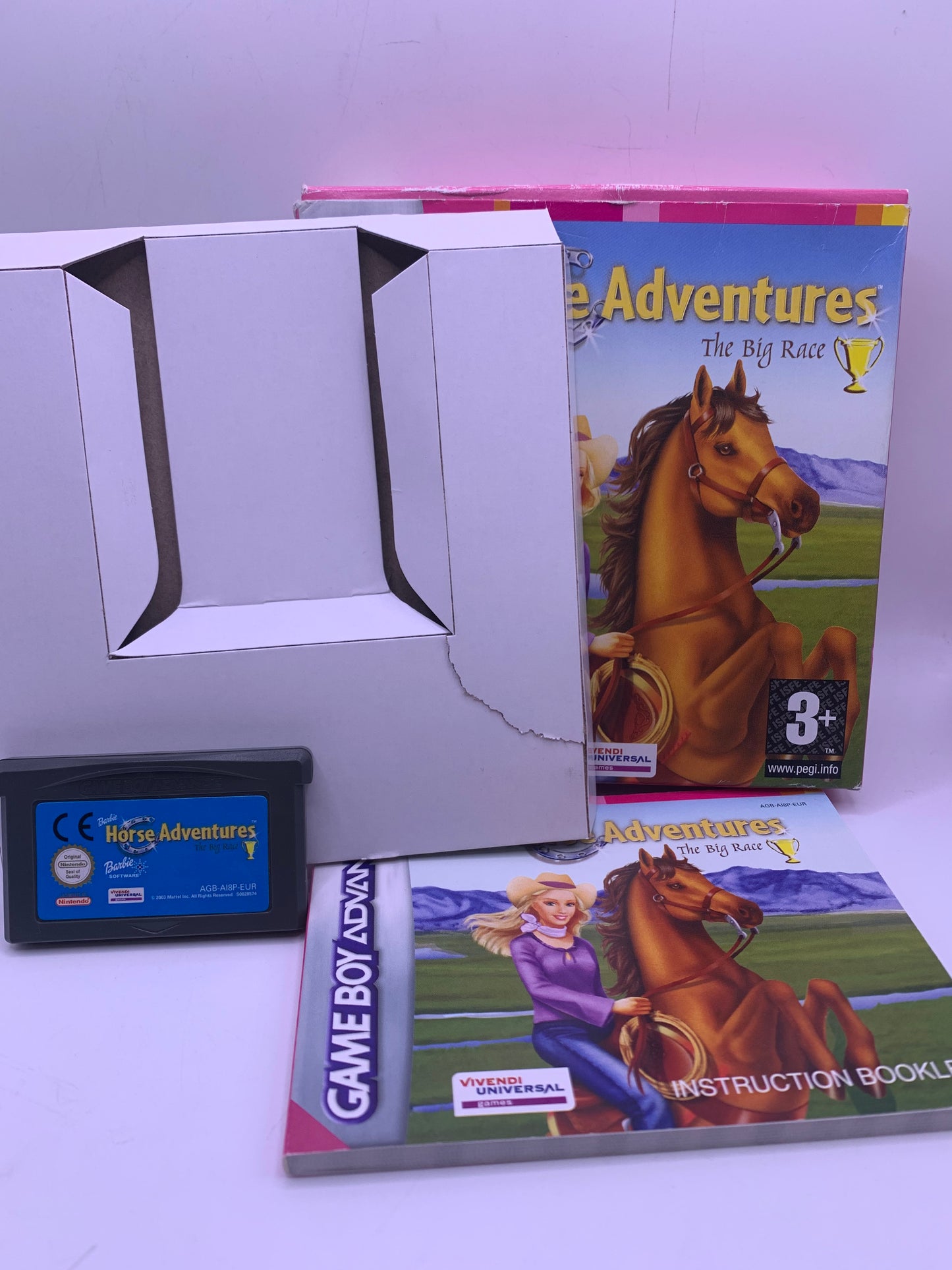 Barbie Horse Adventures: The Big Race (CIB) – Game Boy Advance