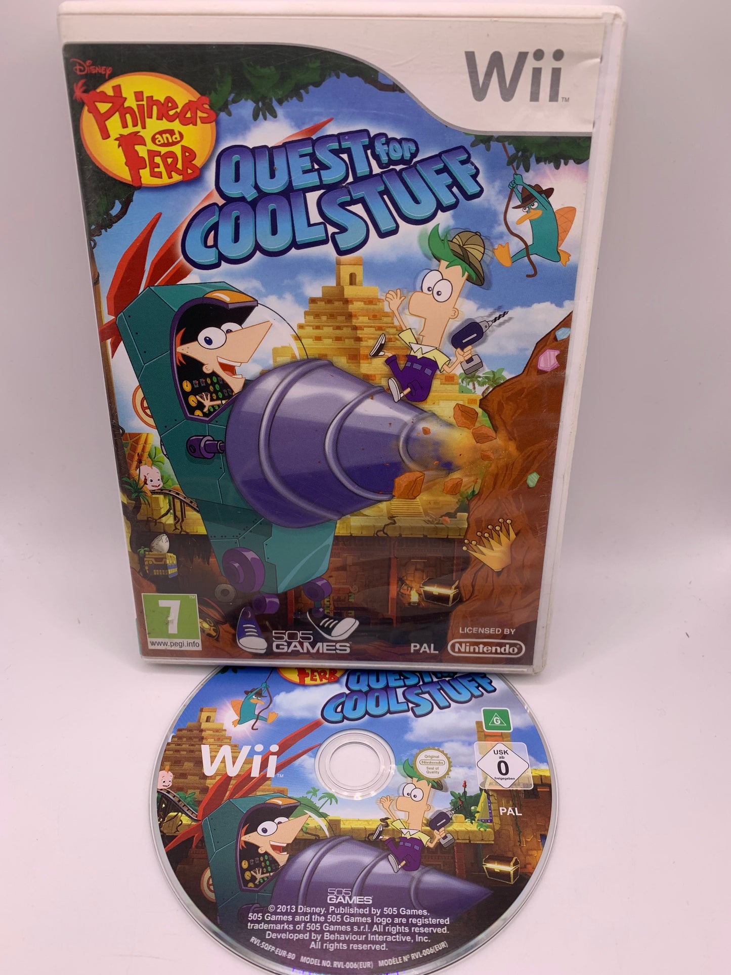 Phineas and Ferb: Quest for Cool Stuff (Geen Handleiding) – Wii