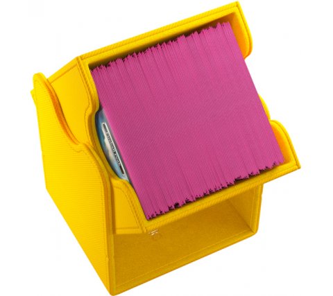 GameGenic Deckbox Squire 100+ XL Convertible Yellow - Deckbox