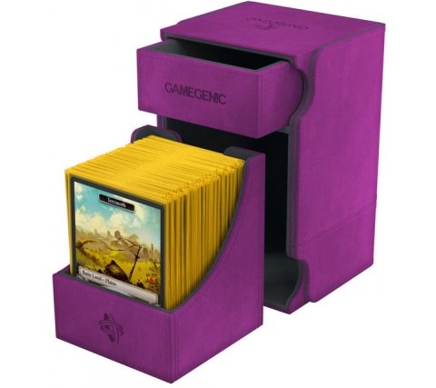 Gamegenic Deckbox Watchtower 100+ Convertible Purple - Deckbox
