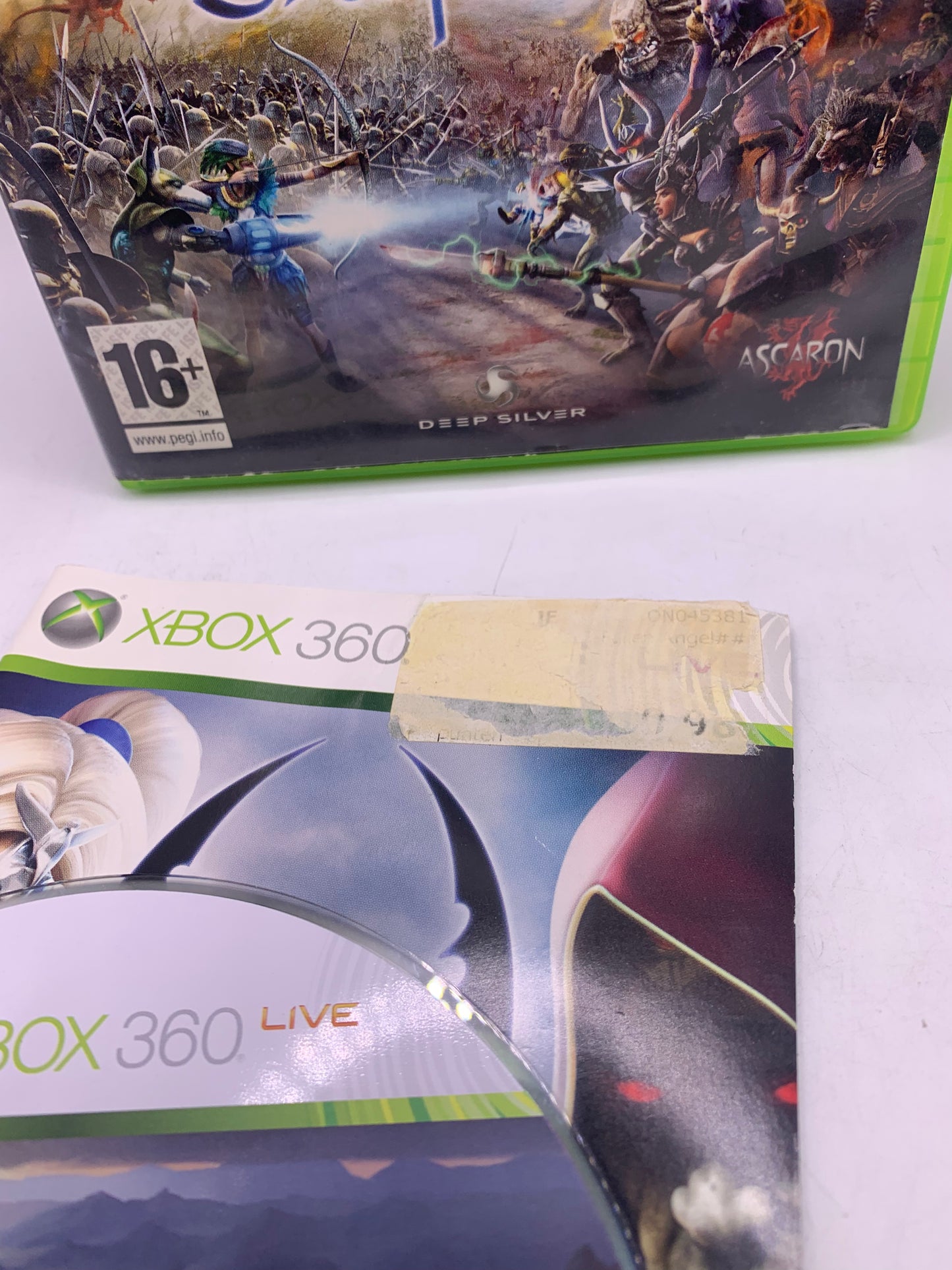 Sacred 2: Fallen Angel (Sticker handleiding) - Xbox 360
