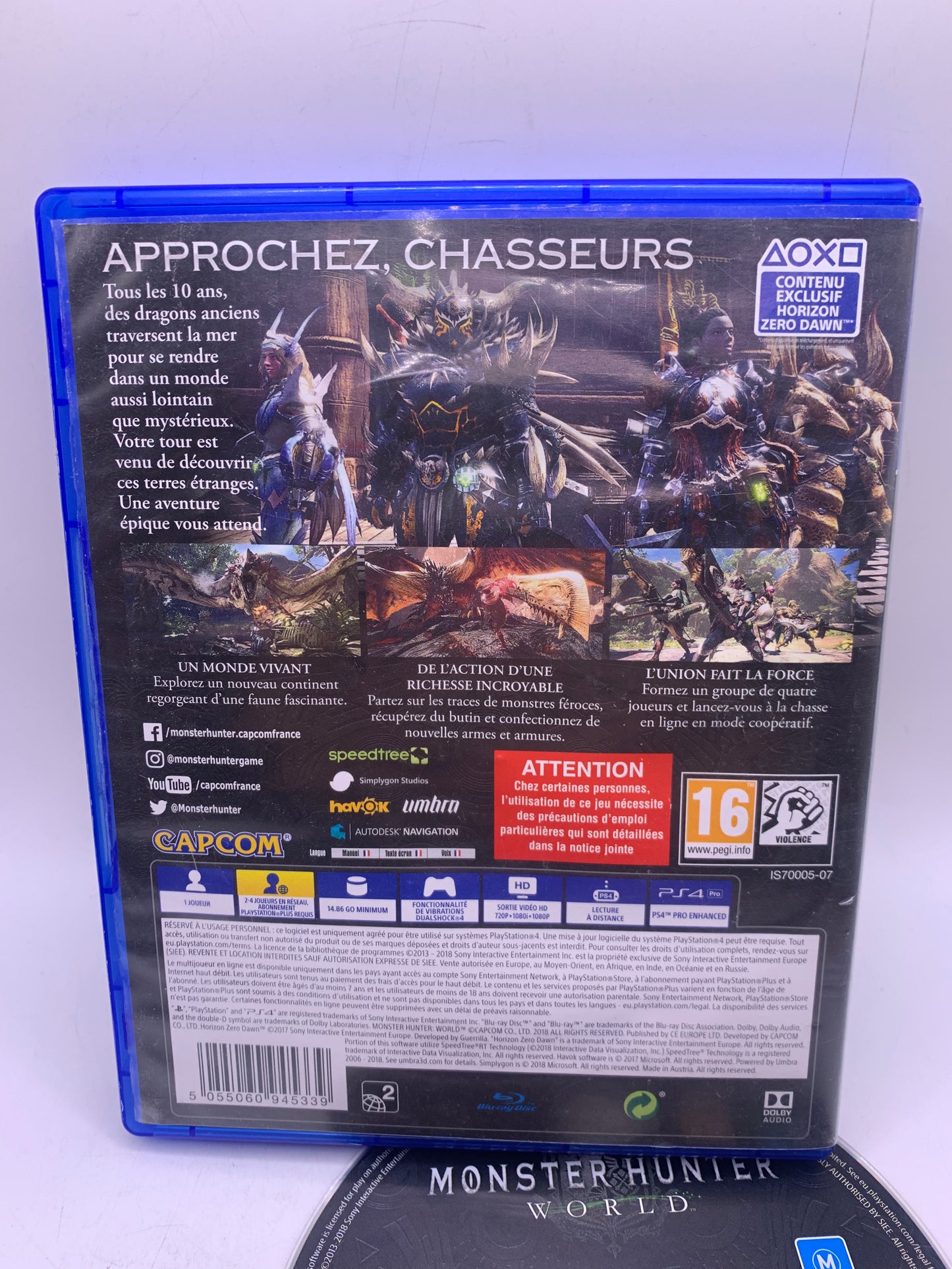 Monster Hunter World (FRA) - PlayStation 4