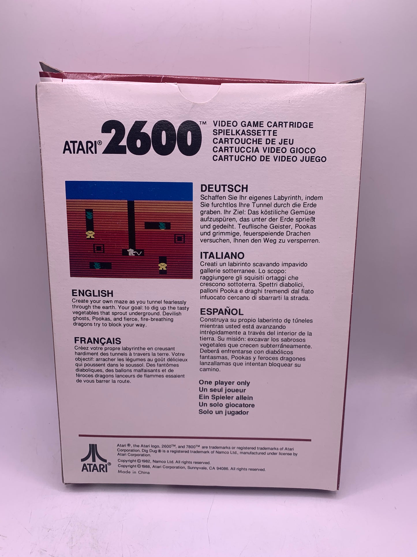 Dig Dug - Atari 2600