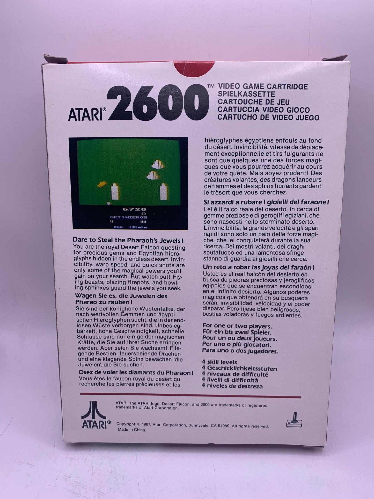 Desert Falcon - Atari 2600