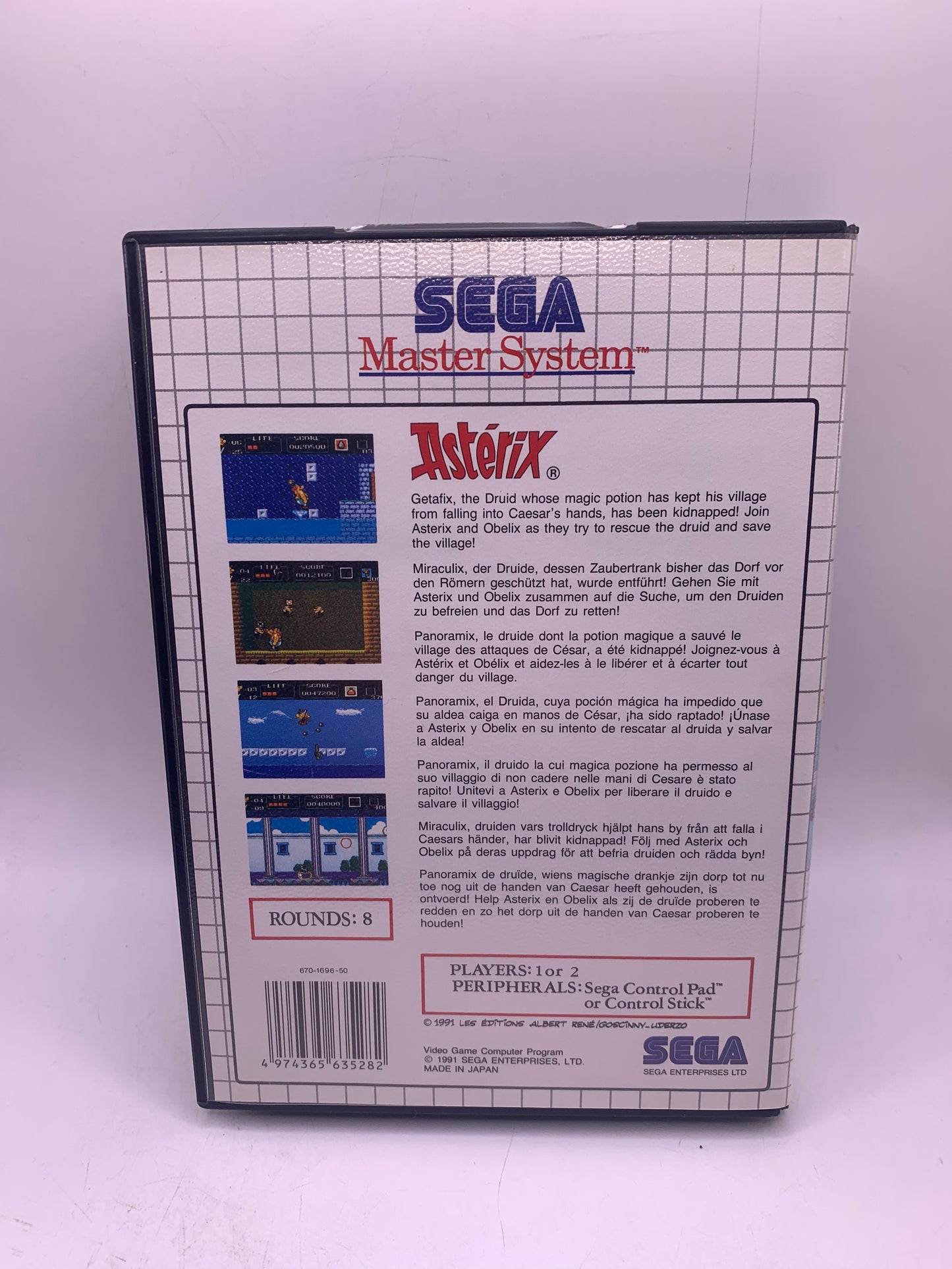 Asterix - Sega Master System