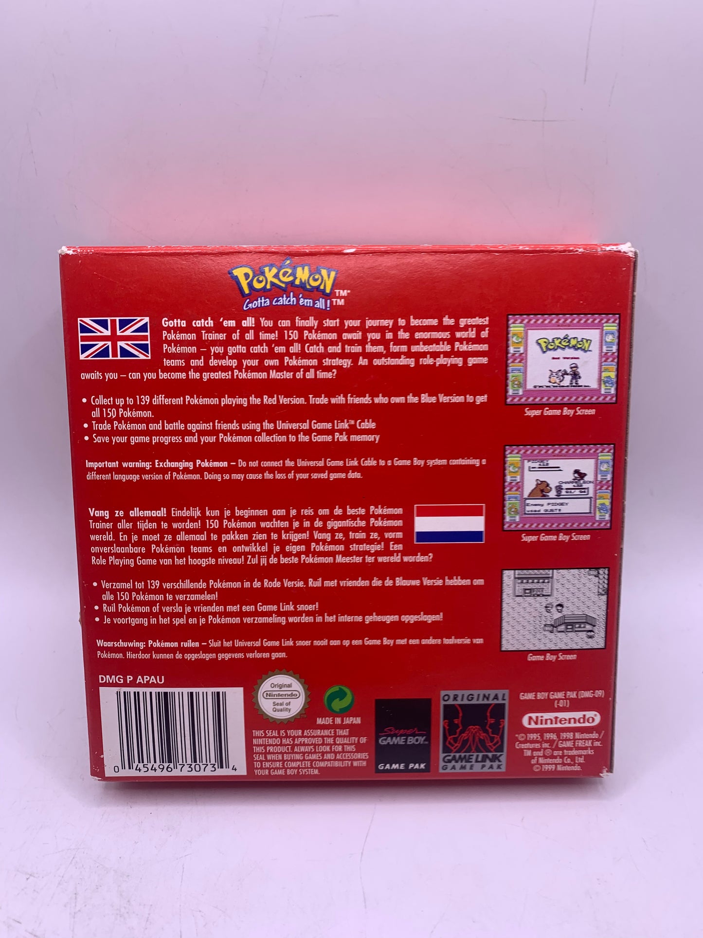Pokémon Red (Boxed, geen handleiding) - Game Boy Classic