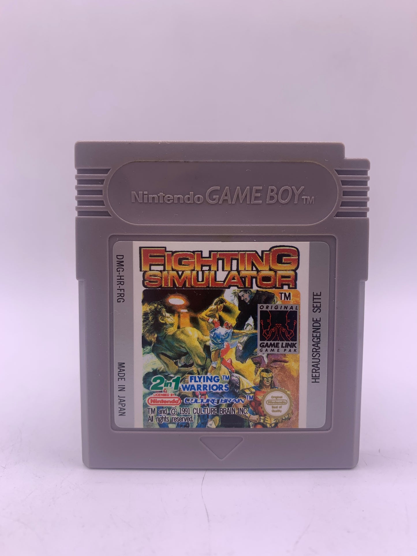 Fighting Simulator: 2-in-1 Flying Warriors - Game Boy Classic