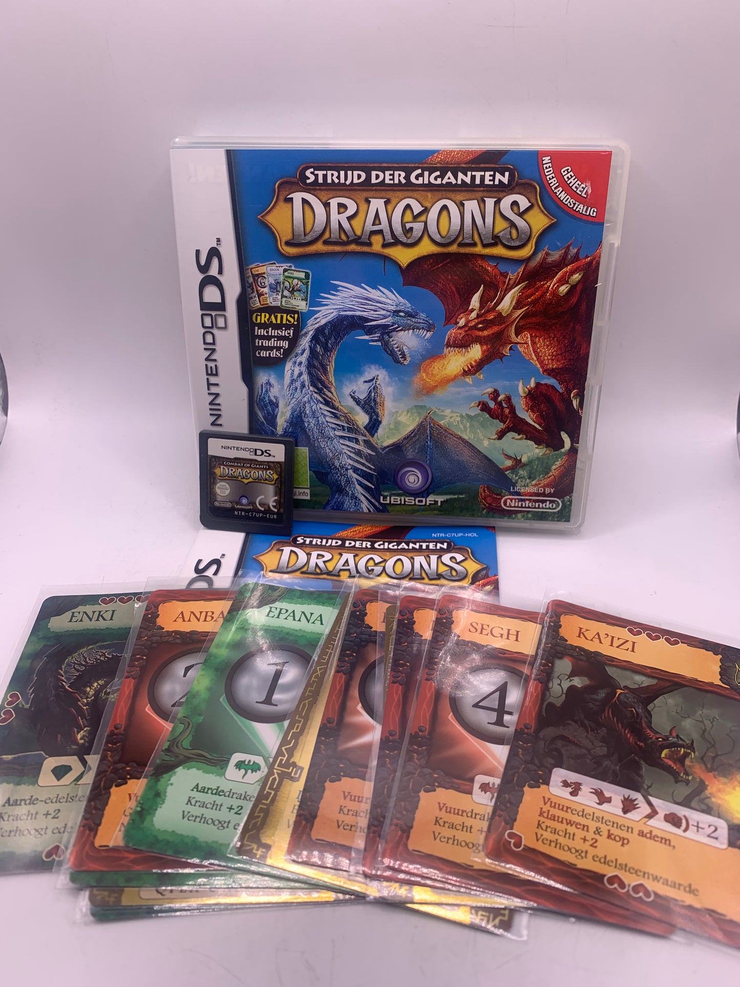 Strijd der Giganten: Dragons (Combat of Giants) (Met kaarten) - Nintendo DS