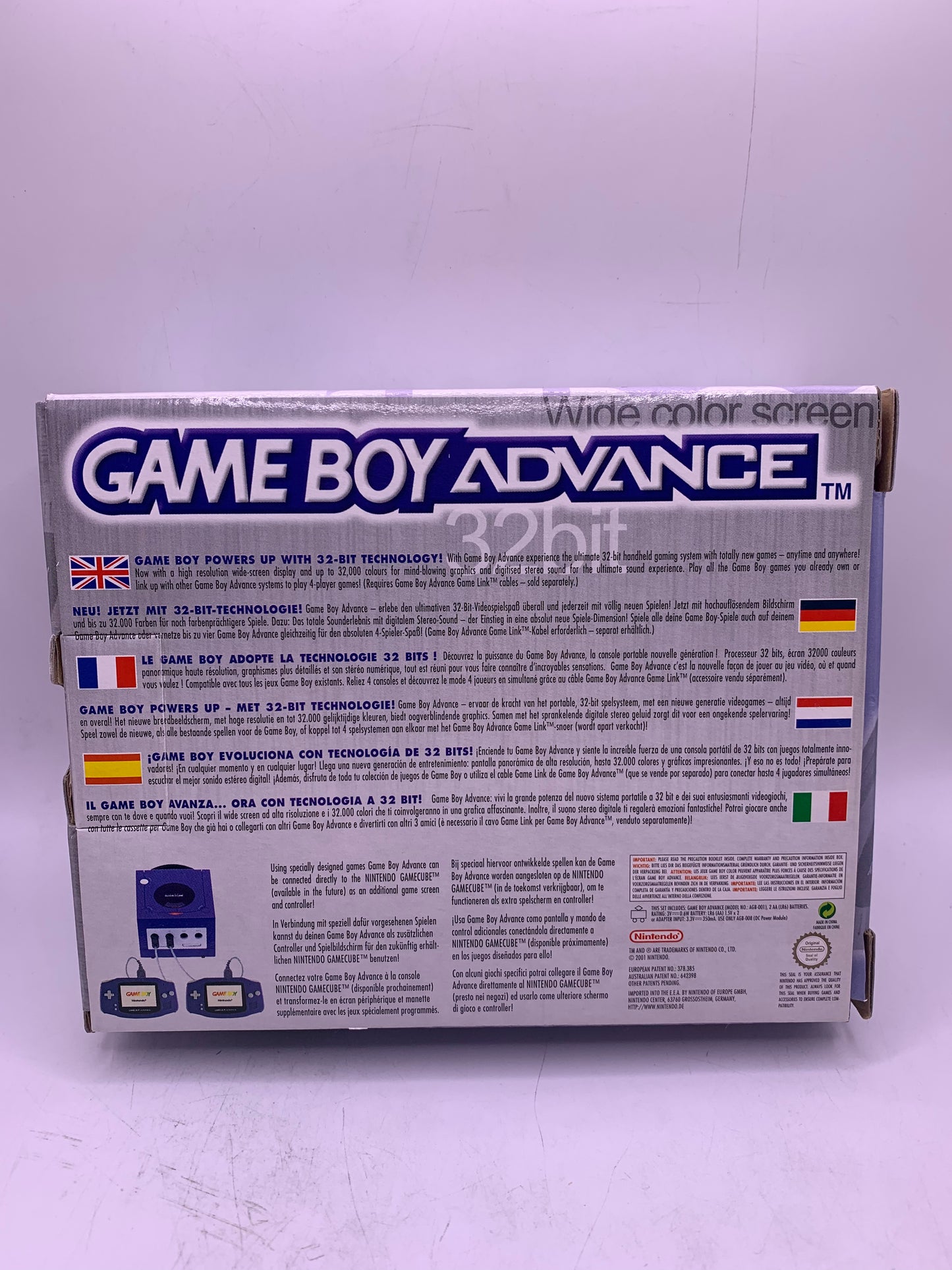 Game Boy Advance (CIB) (Transparant)